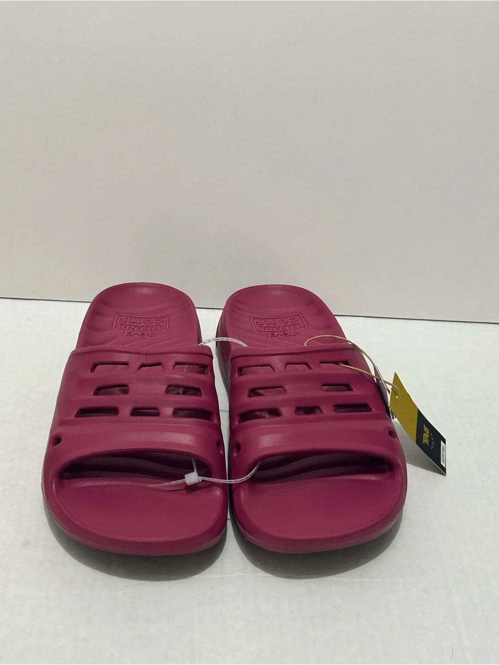 Teva ApreTrail Slides Blooming Dahlia Pink Foam Size Women's 10/Men's 8